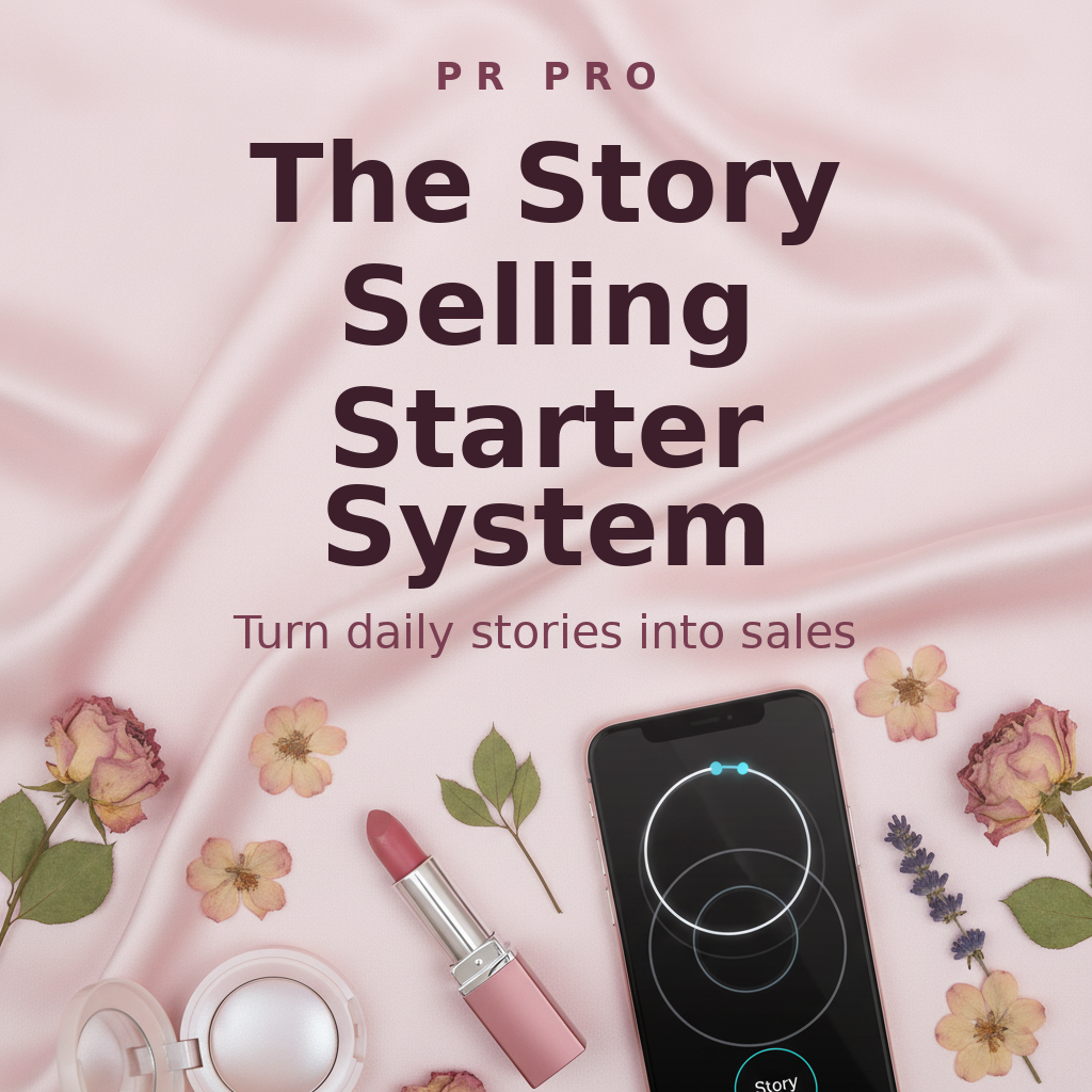 The Story Selling Starter System cover